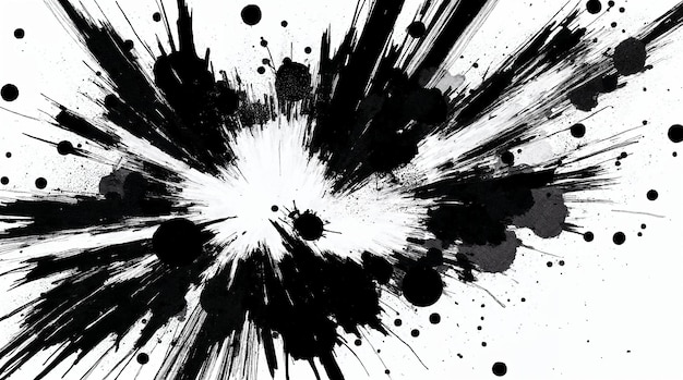 El arte de las salpicaduras de tinta
