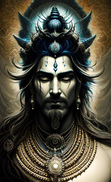 Foto el arte de shiva