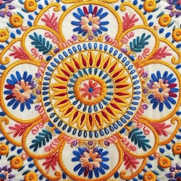 arte têxtil ornamento ornamento azulejos Índia rosto de deus artefato decot desenho de tatuagem padrão tradicional antigo