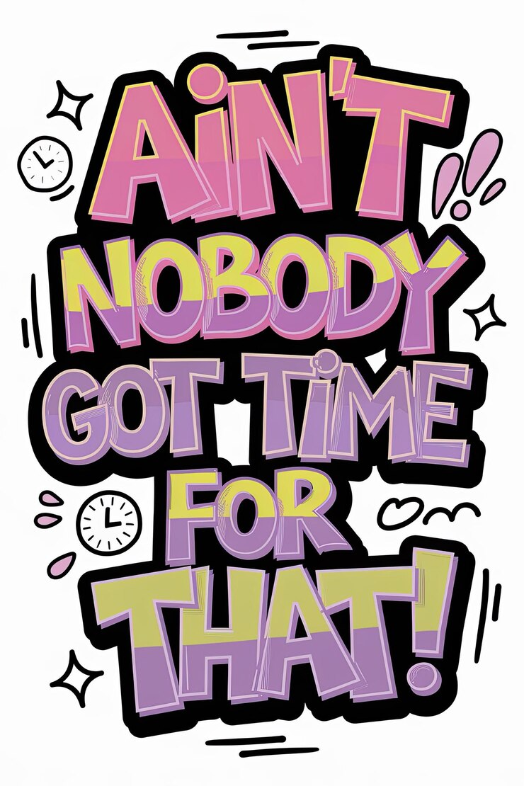 Foto arte de tipografía de estilo graffiti vibrante con expresión lúdica y relojes