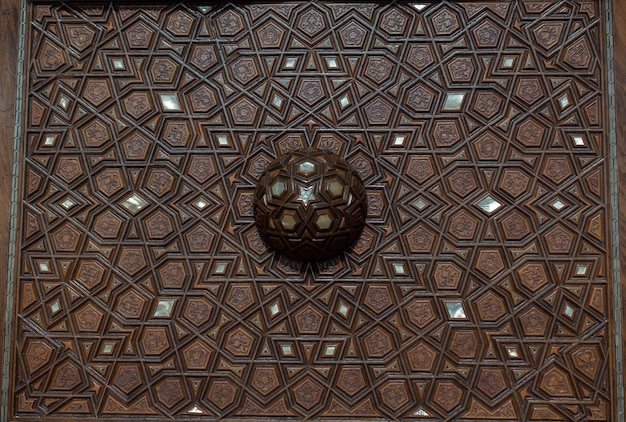 Arte turco otomano con motivos geométricos