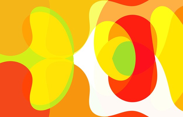 Arte vectorial de diseño de fondo abstracto colorido