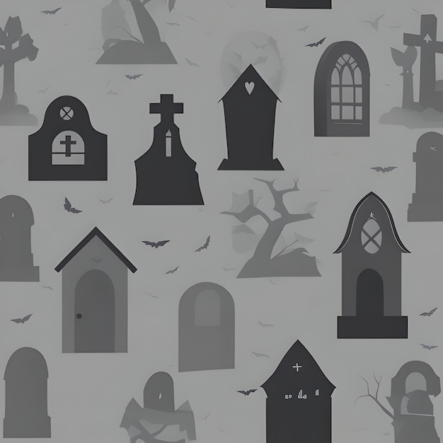 Arte vectorial de fantasmas de Halloween