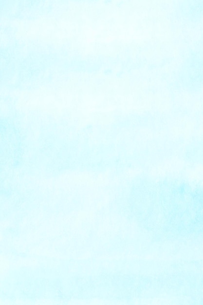 Arte vertical superfície abstrata aquarela azul pintura desenho texturizado em fundo de papel branco
