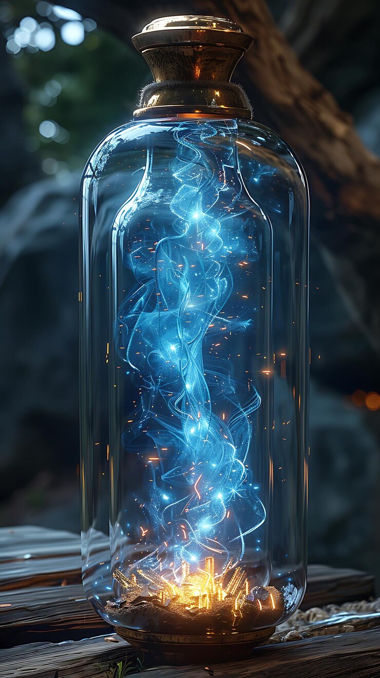 Foto un artefacto mágico que brilla con energía mística.