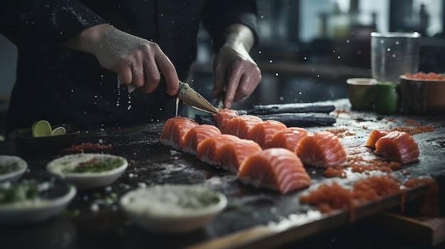 La artesanía del sushi El ingenioso proceso de creación del sushi