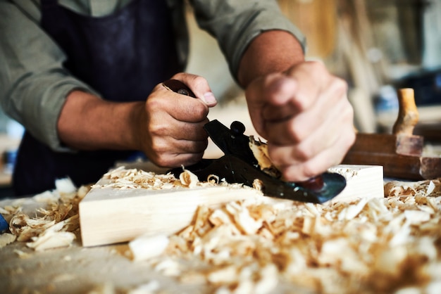 Artesanía tradicional de carpintería