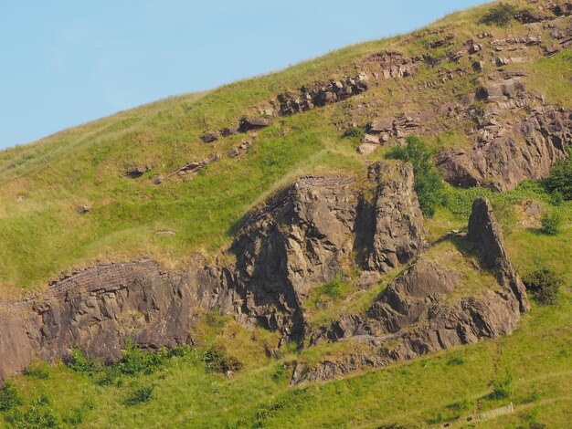 Arthur's seat em edimburgo