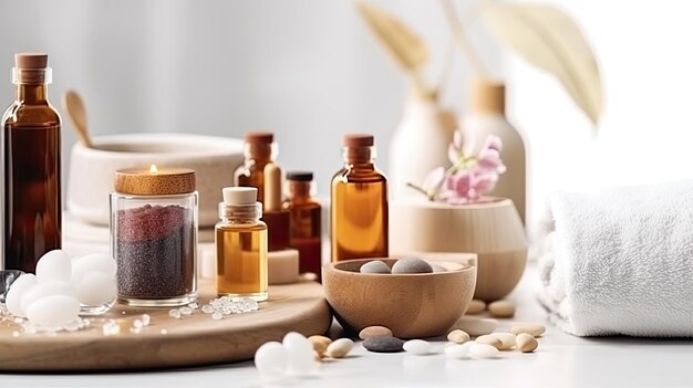 artículos de tratamiento de belleza para spa