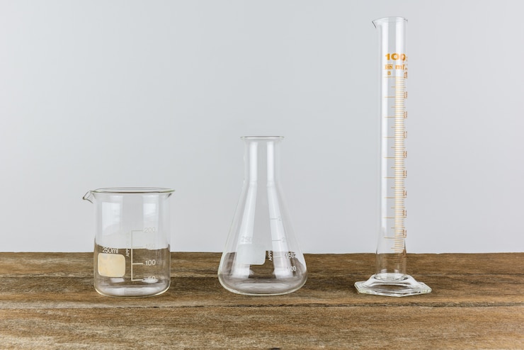 Artículos de vidrio para laboratorios químicos