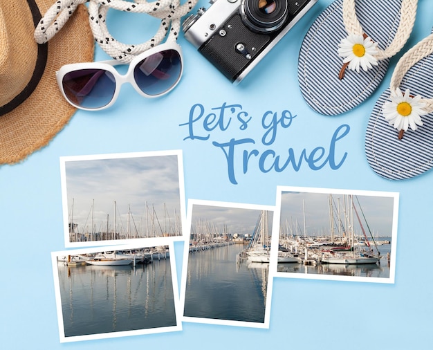 Artikel und Accessoires für den Sommerurlaub