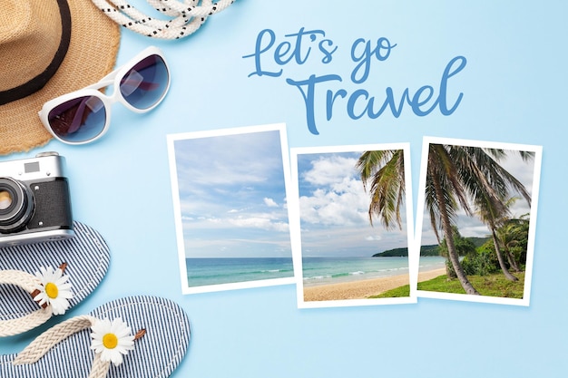 Artikel und Accessoires für den Sommerurlaub