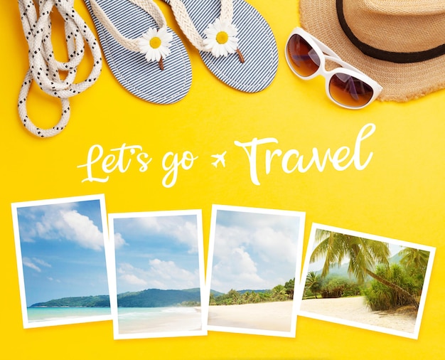 Artikel und Accessoires für den Sommerurlaub