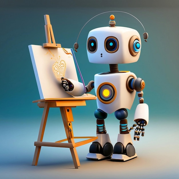 Un artista robot