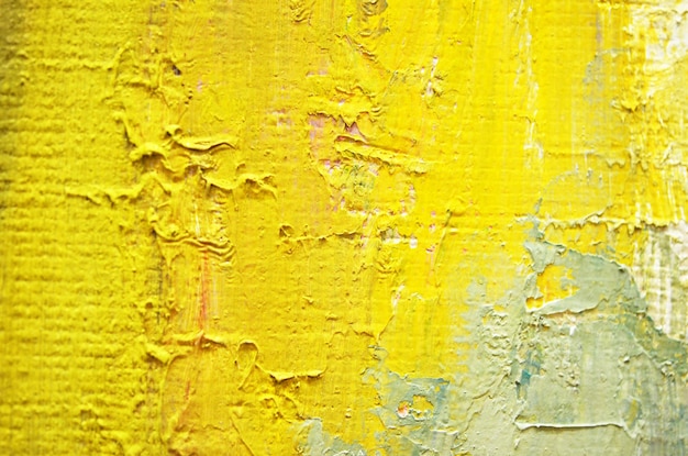 Artistas pinturas al óleo primer plano multicolor fondo abstracto Imagen de enfoque suave