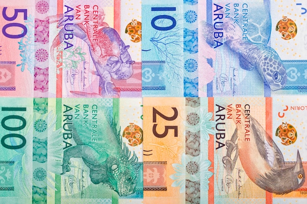 Aruban Florin Banknoten