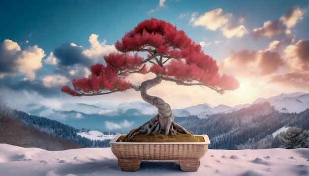 árvore bonsai bonita