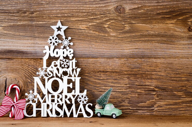 Foto árvore de natal, desejo de noel, enfeite das cartas