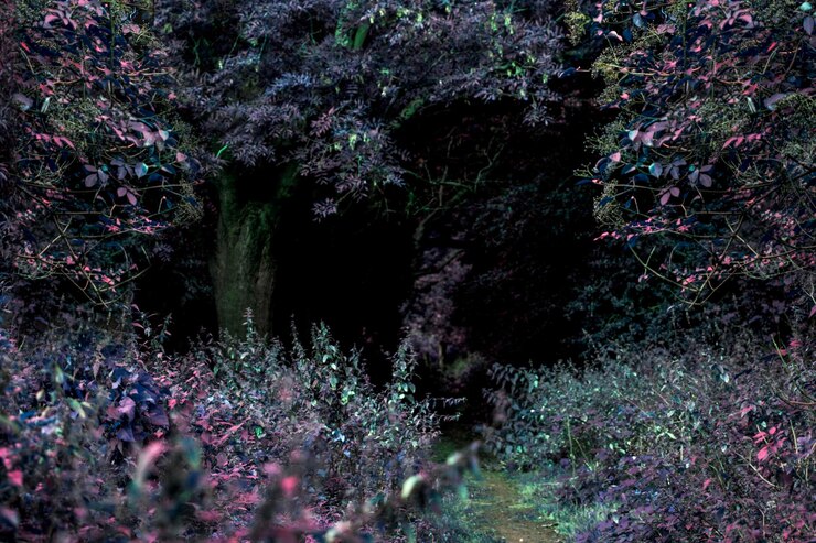 Foto árvores na floresta
