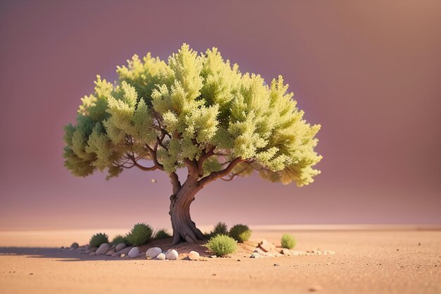 Foto Árvores preciosas do deserto populus euphratica árvore grande proteção ambiental papel de parede de fundo