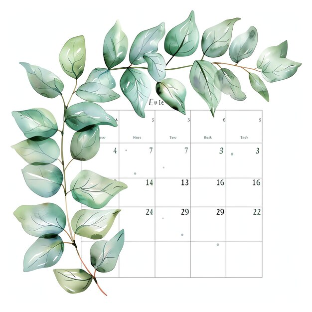 Arztterminkalender medizinisches Grün