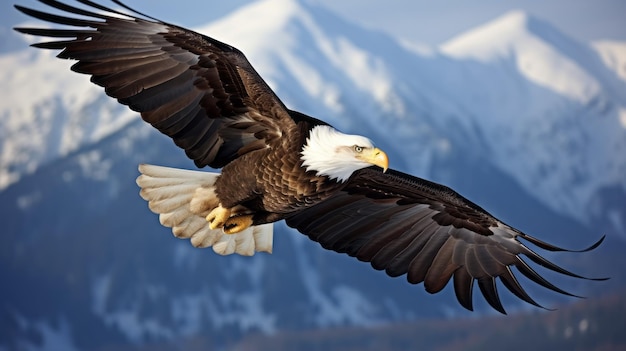 As águias são voadoras excepcionais e podem descansar enquanto voam no céu