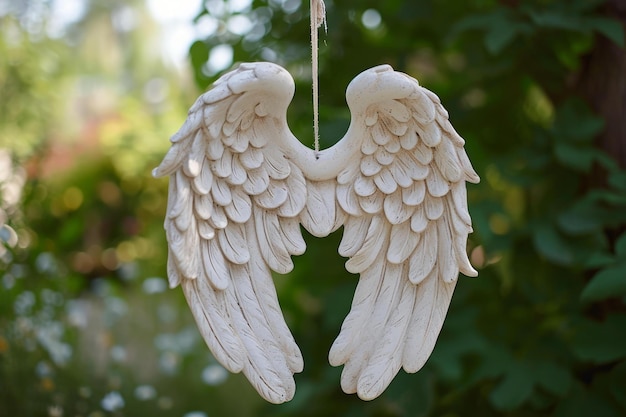 Foto as asas dos anjos penduradas geram ia