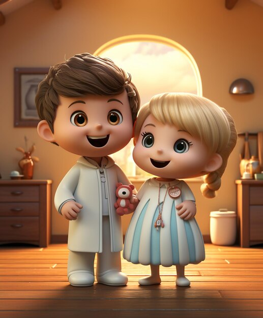 As Aventuras 3D de Cute Tooth e Doctor