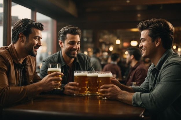 Foto Às cervejas .