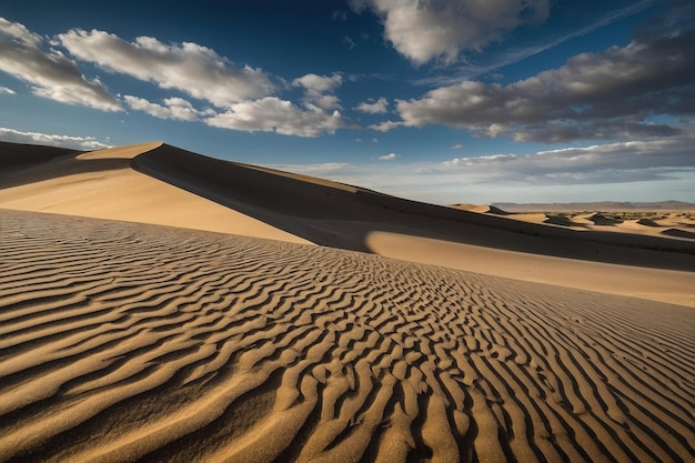 As dunas de areia na montanha de areia Echoing perto