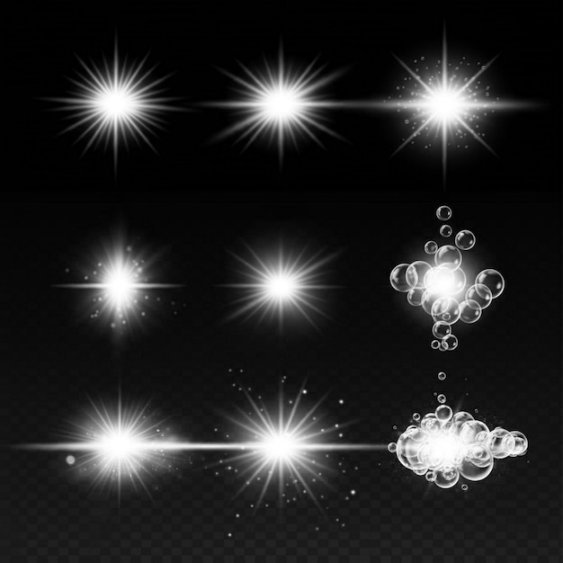 as estrelas estão em um fundo preto com as palavras quot estrela quot na parte inferior