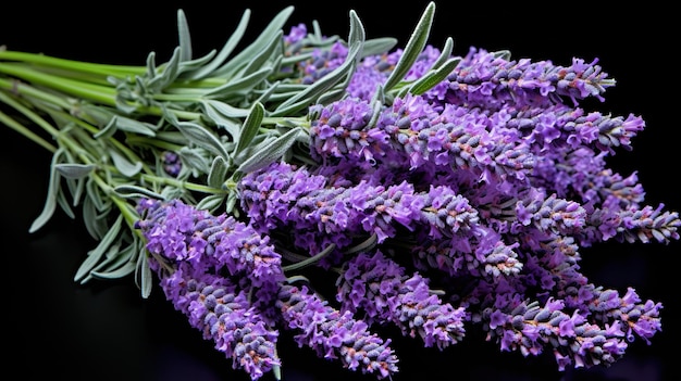 As flores de lavanda são uma visão comum na primavera.