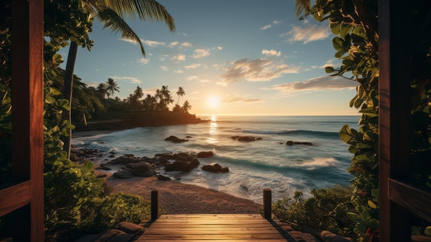 As fotos da costa oceânica mostram o destino perfeito para viagens e férias