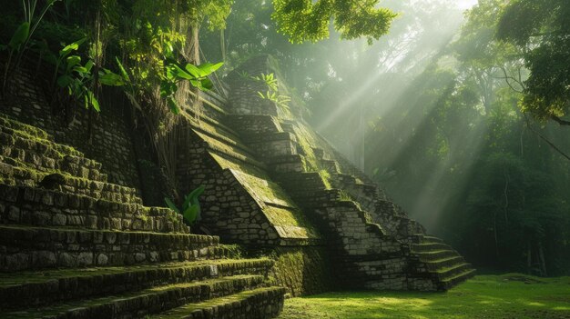 As maravilhas da civilização maia antiga e a arquitetura hipnotizante no coração da selva