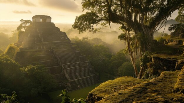 As maravilhas da civilização maia antiga e a arquitetura hipnotizante no coração da selva