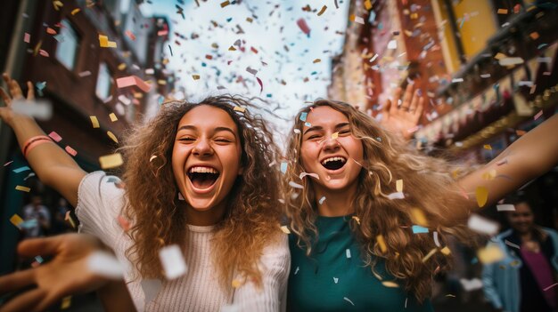 As mulheres jovens gostam de se envolverem.