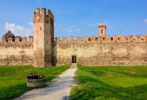 As muralhas da cidade de Montagnana