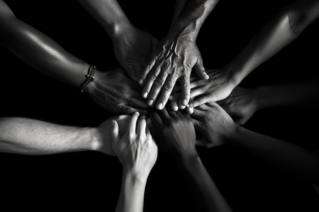 As One We Thrive Teamwork imagens foto