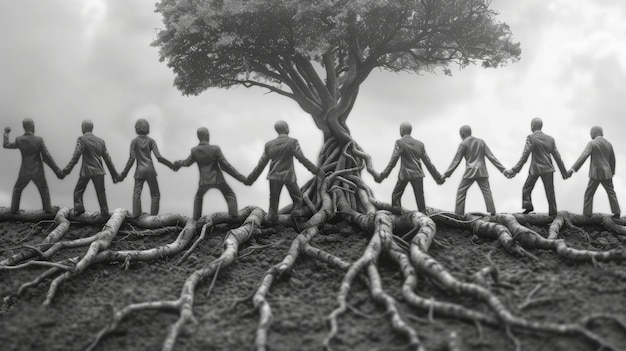 As raízes da cooperação ancoram profundamente as sociedades