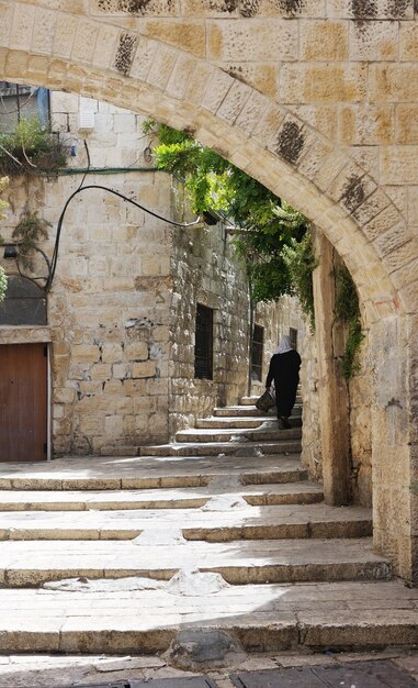 As ruas de Old Jaffa