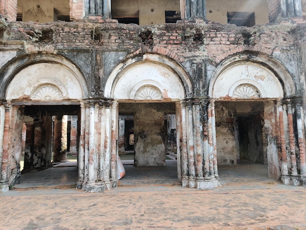 Foto as ruínas do palácio do rei da índia