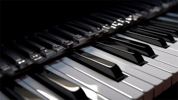 Teclas Pretas E Brancas De Piano E Tela De Tabuleiro. O Conceito De Cursos  Online Do Jogo Para Piano. Natal Foto de Stock - Imagem de chave, oitava:  250573240