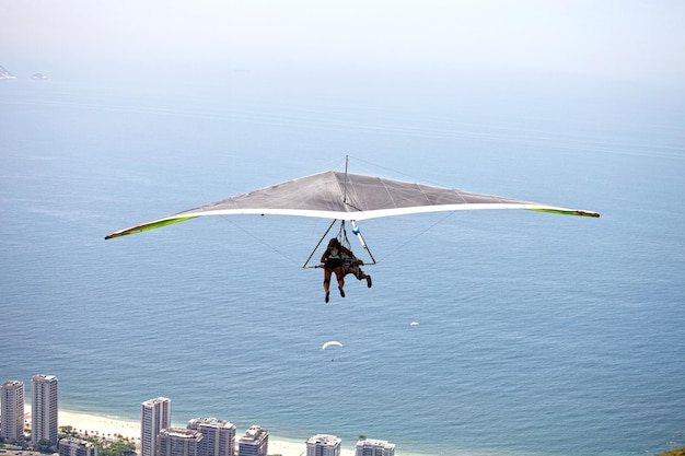 Asa delta e parapente no rio de janeiro