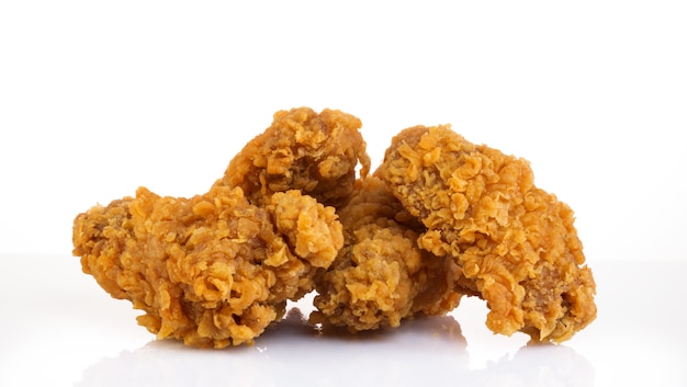 Asas de frango frito