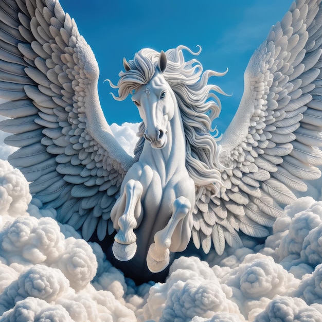 Ascenso de Pegasus hacia la Majestad del Cielo