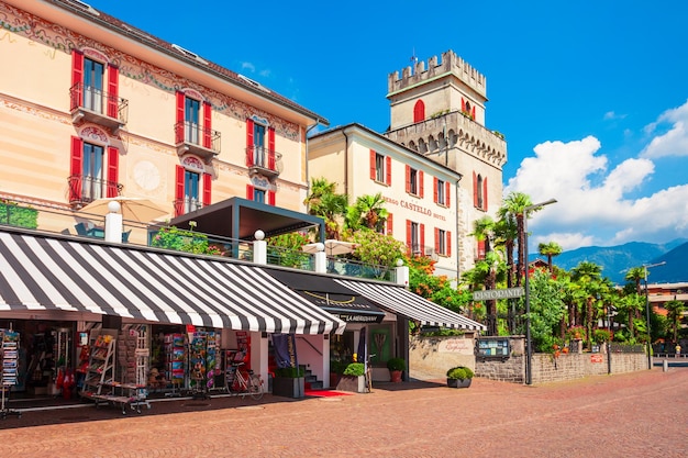 Ascona-Stadt in der Nähe von Locarno Schweiz