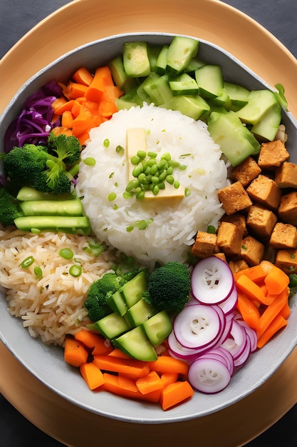 Foto el asiático es un buen hombre comida sagrada