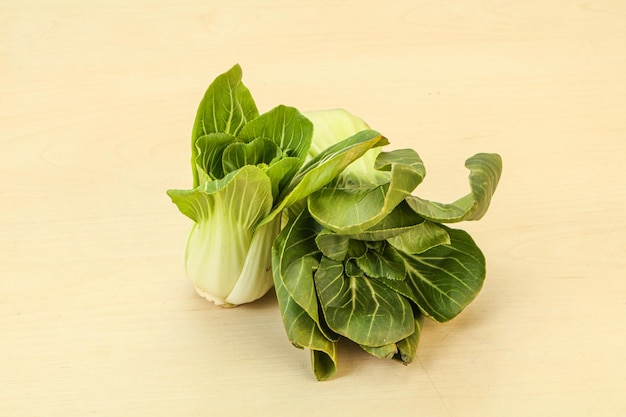 Asiatische Küche Pack Choy-Salat