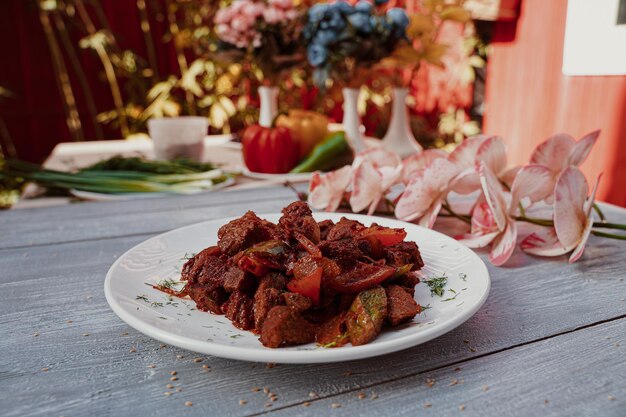 Asiatisches Essen zum neuen Jahr