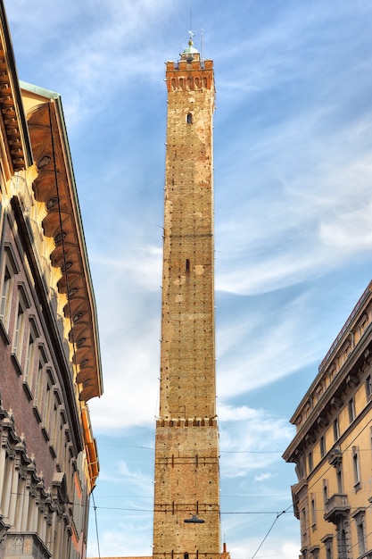 Asinelli-Turm in Bologna, Italien.